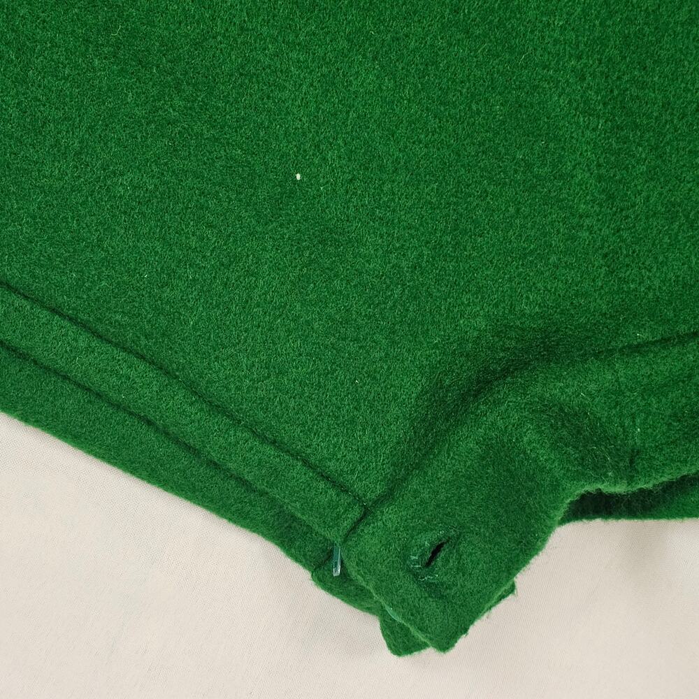 Retro green felt poodle circle skirt 1950s sock hop Halloween Grease LXL - Picture 6 of 9